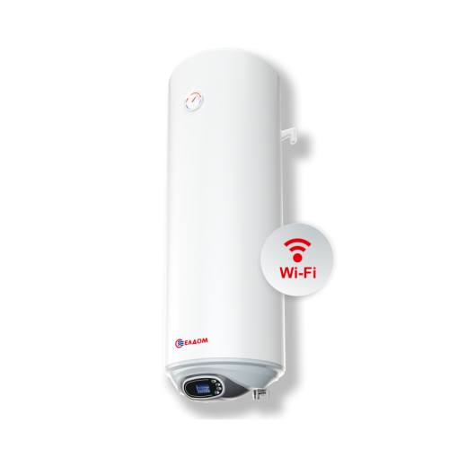 Бойлери - Обемни - БОЙЛЕР ЕЛДОМ WV08039EW 80л, вертикален, емайлиран, Wi-Fi, 3kW Бойлери - Обемни - БОЙЛЕР ЕЛДОМ WV08039EW 80л, вертикален, емайлиран, Wi-Fi, 3kW