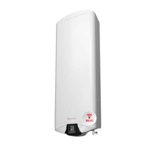 БОЙЛЕР ЕЛДОМ DU100W-W Galant 80л, универсален монтаж, емайлиран, Wi-Fi, 3.3kW 