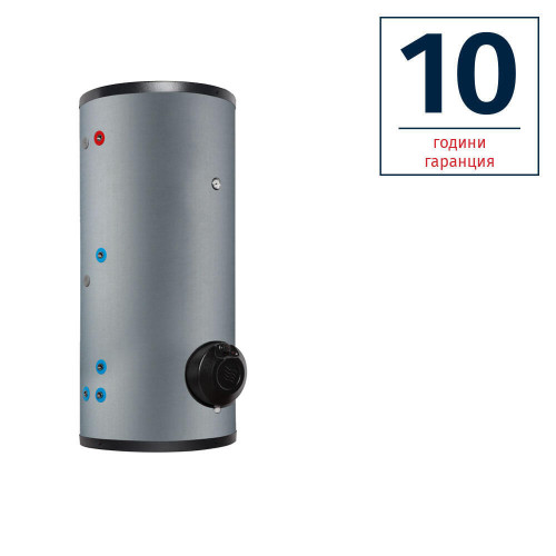 БОЙЛЕР TEDAN COMBI PRO MAX INOX 200л, две паралелни серпентини, неръждаем, подово стоящ, 6kW