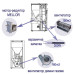Мотор редуктор Mellor 1оборот 26W -FB1334